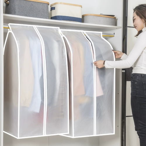 Полный закрытый пакет для домашнего пыли большая трехмерная подвесная сумка Полный прозрачный расширенные расширяющиеся костюмы и хранения пылеипродажи