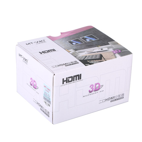 HDMI分配器一进二出 hdmi切换器分线器 1080P高清分屏器3D 1分2 - 图3