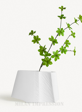 几何插花器会所家具展厅小摆件