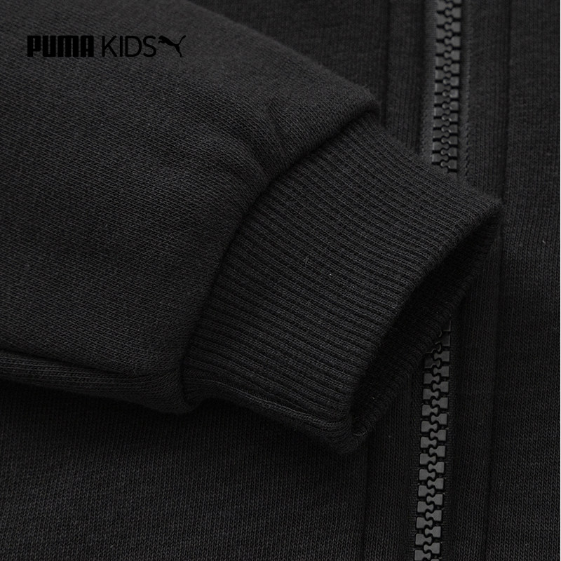 puma官方正品儿童连帽拉链运动衫 puma童装普通外套