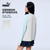 PUMA children's clothing spring and summer new children's long-sleeved T-shirt round neck top breathable moisture absorption quick-drying sports inner wear