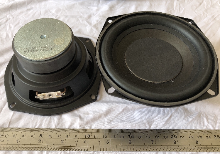 音响5.25寸HIFI发烧级低音炮喇叭低音单元 5寸家用音箱重低音喇叭 - 图1