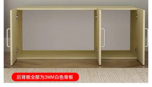 衣柜顶部收纳柜上顶柜上方加高单卖卧室墙上衣柜吊柜壁柜储物柜子 - 图1