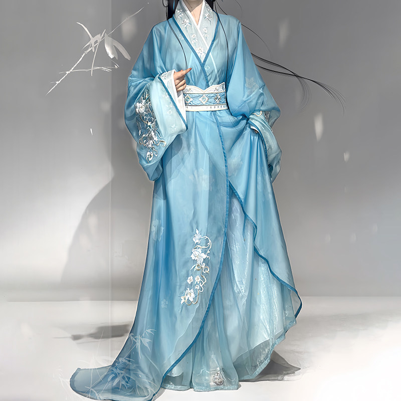 仙楚姬原创汉服【上春山】战国袍交领大袖齐腰大放量日常春夏款,淘宝优惠券,粉丝福利购,淘宝优惠卷