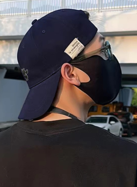 哈吉斯船长宽檐字母刺绣棒球帽