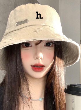 哈吉斯船长显脸小防晒渔夫帽女