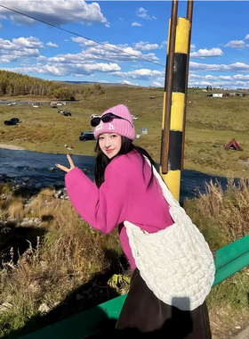 哈吉斯船长秋冬保暖防寒针织帽女