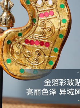 电视柜桌面摆件禅意风菩提木雕