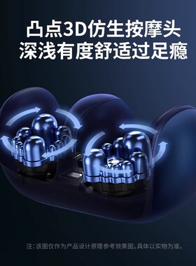 志高小腿部按摩器全自动揉捏脚底足底按摩仪肌肉放松神器生日礼物