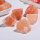Natural Himalayan Crystal Orange Salt Raw Stone Diffusing Stone Mineral Label Aromatherapy Stone Healing Ornament
