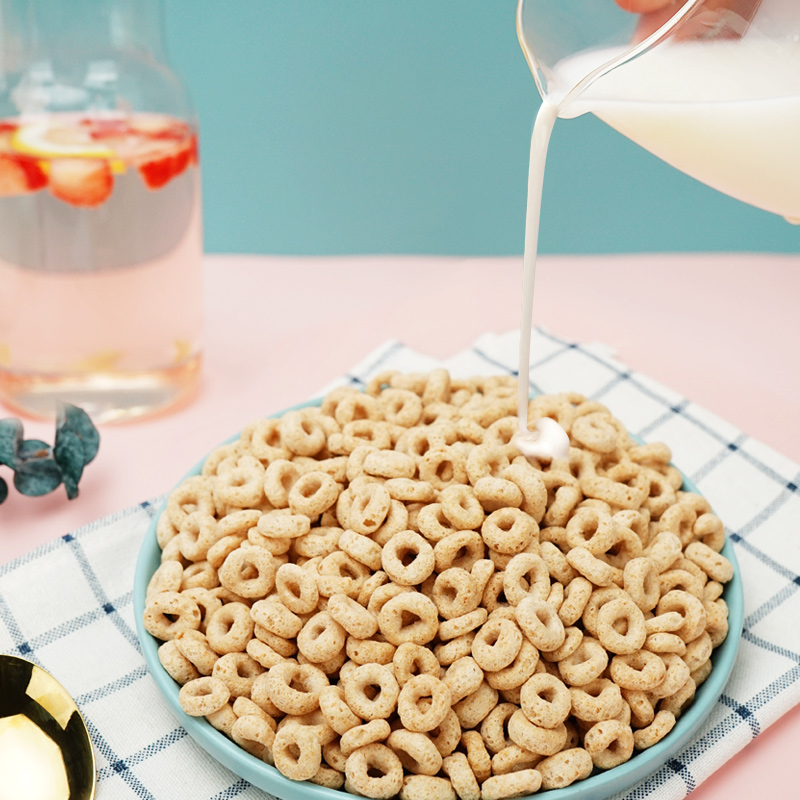 美国cheerios通用麦圈家乐氏五彩彩色果味燕麦谷物燕麦片早餐即食