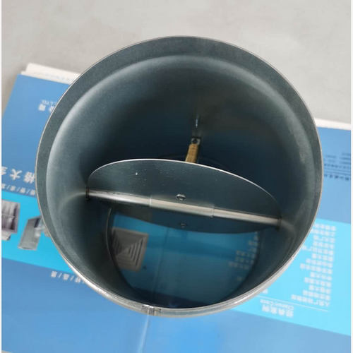 70度熔断防火阀 圆形防火阀 换气扇防火阀 简易式防火阀不带信号 - 图1