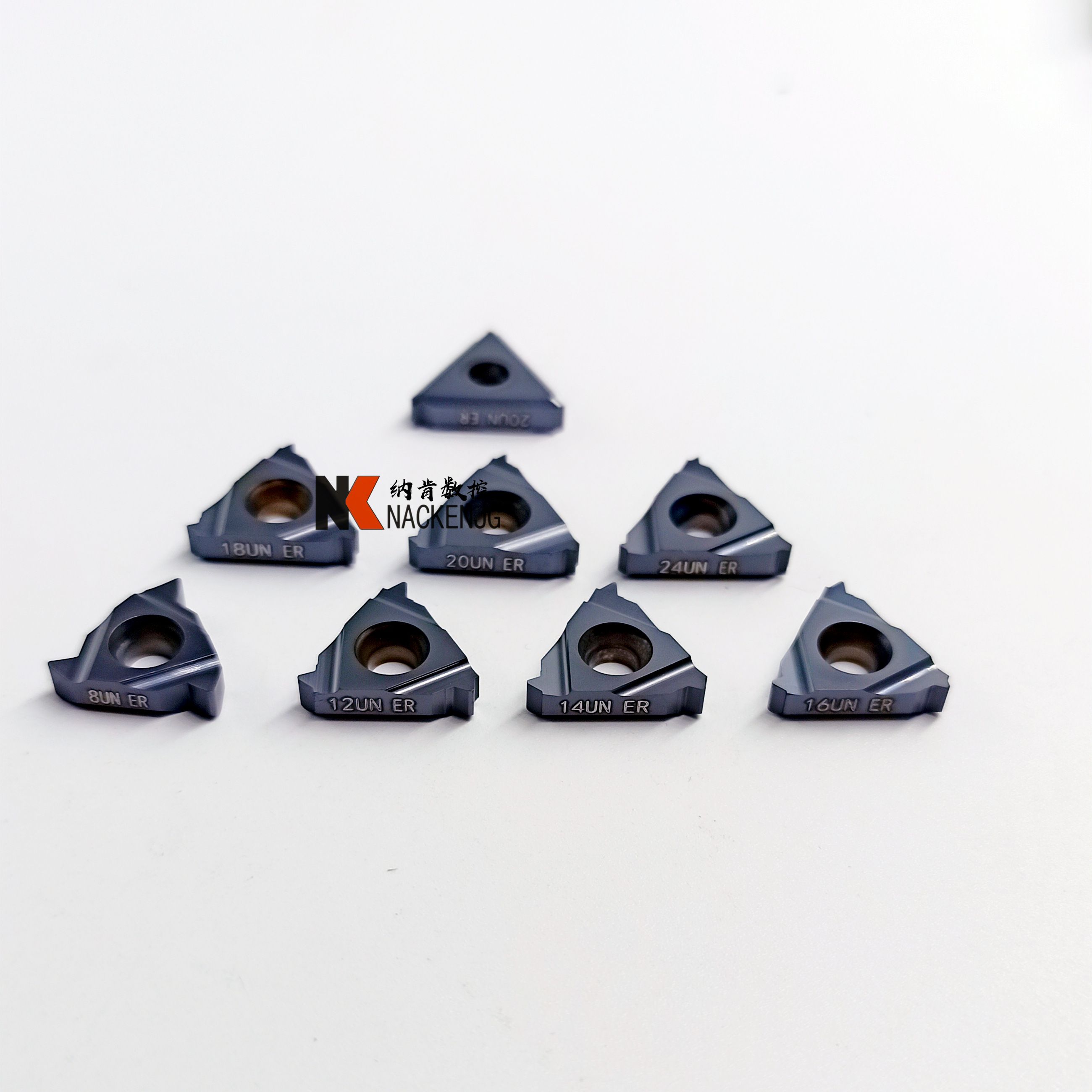 美制螺纹刀片16ER/IR 8 10 12 14 16 18 20 24 UN不锈钢BSPT椎管 - 图2