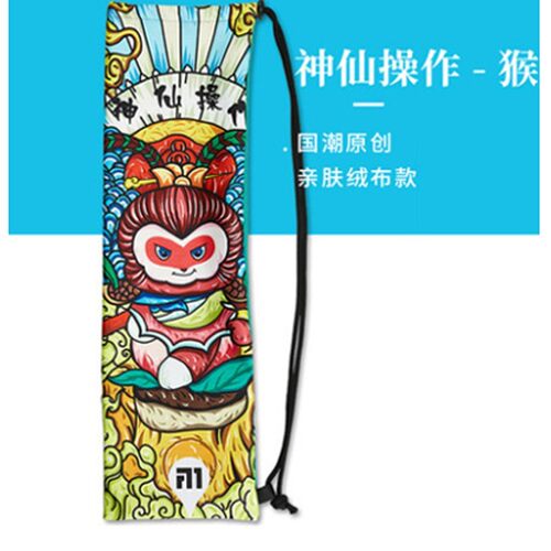【顺丰包邮】泰昂绒布羽毛球拍套BAG912单双肩男女款2支装拍套 - 图1