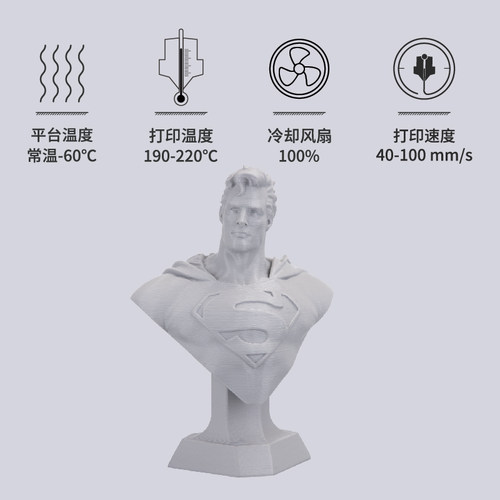 Kexcelled3D打印机耗材料THE K5™ PLA ABS1.75高纯度FDM丝线1KG - 图1