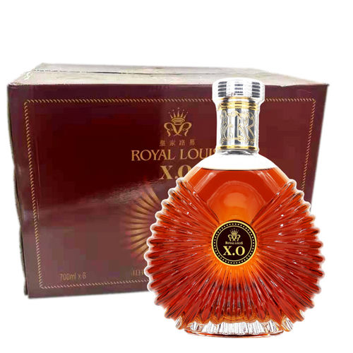 整箱6瓶促销royal louis皇家路易XO白兰地法国进口原液洋酒礼盒装 - 图3