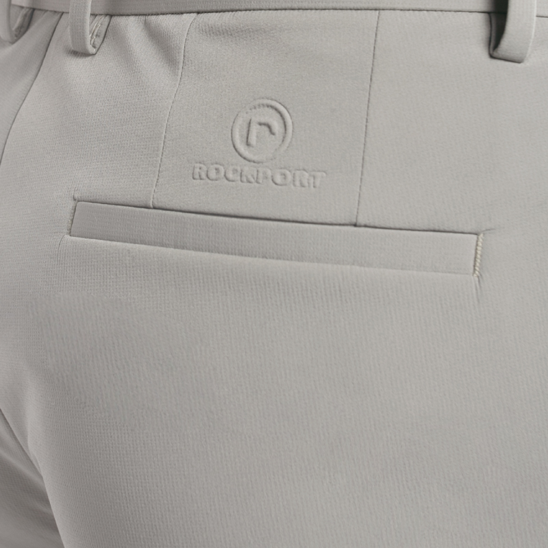 Rockport/乐步男士商务休闲裤2025春秋新款修身直筒裤抗皱长裤男 - 图2