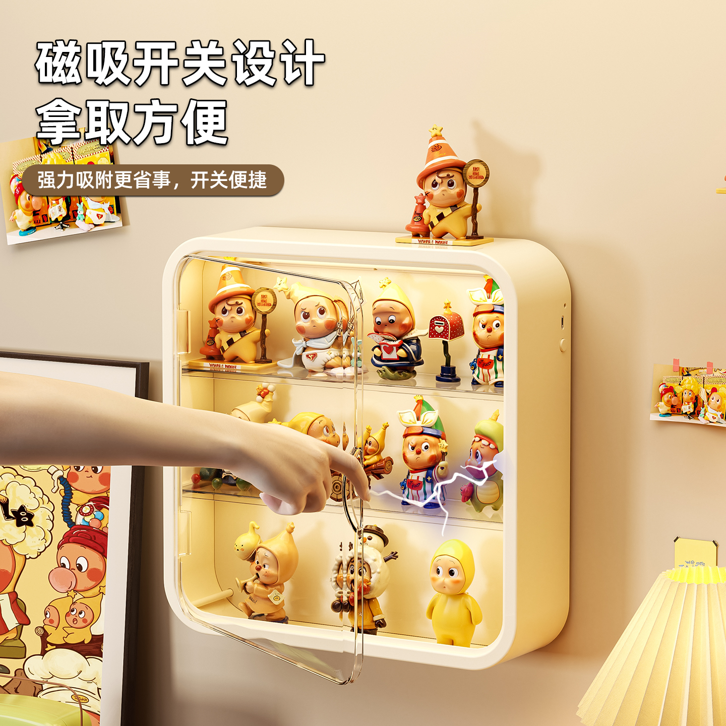 Starman transparent display stand