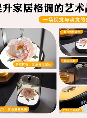 本兮香薰灯氛围灯礼物女生实用生日礼物创意送闺蜜新婚礼盒礼品
