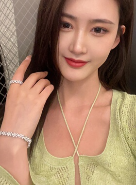 马眼维多利亚四叶草戒指女纯银