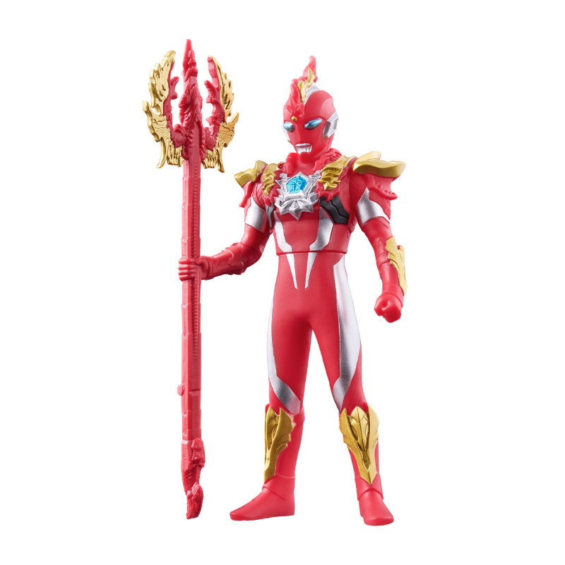 BANDAI万代奥美迦奥特曼 500 软胶公仔朱雀装甲形态 人偶 - 图2