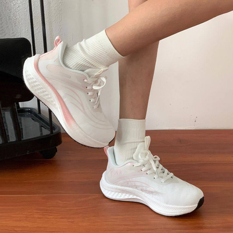 回力女鞋碳板皮面防水跑鞋2025冬季新款减震跑步学生军训运动鞋,淘宝优惠券,粉丝福利购,淘宝优惠卷