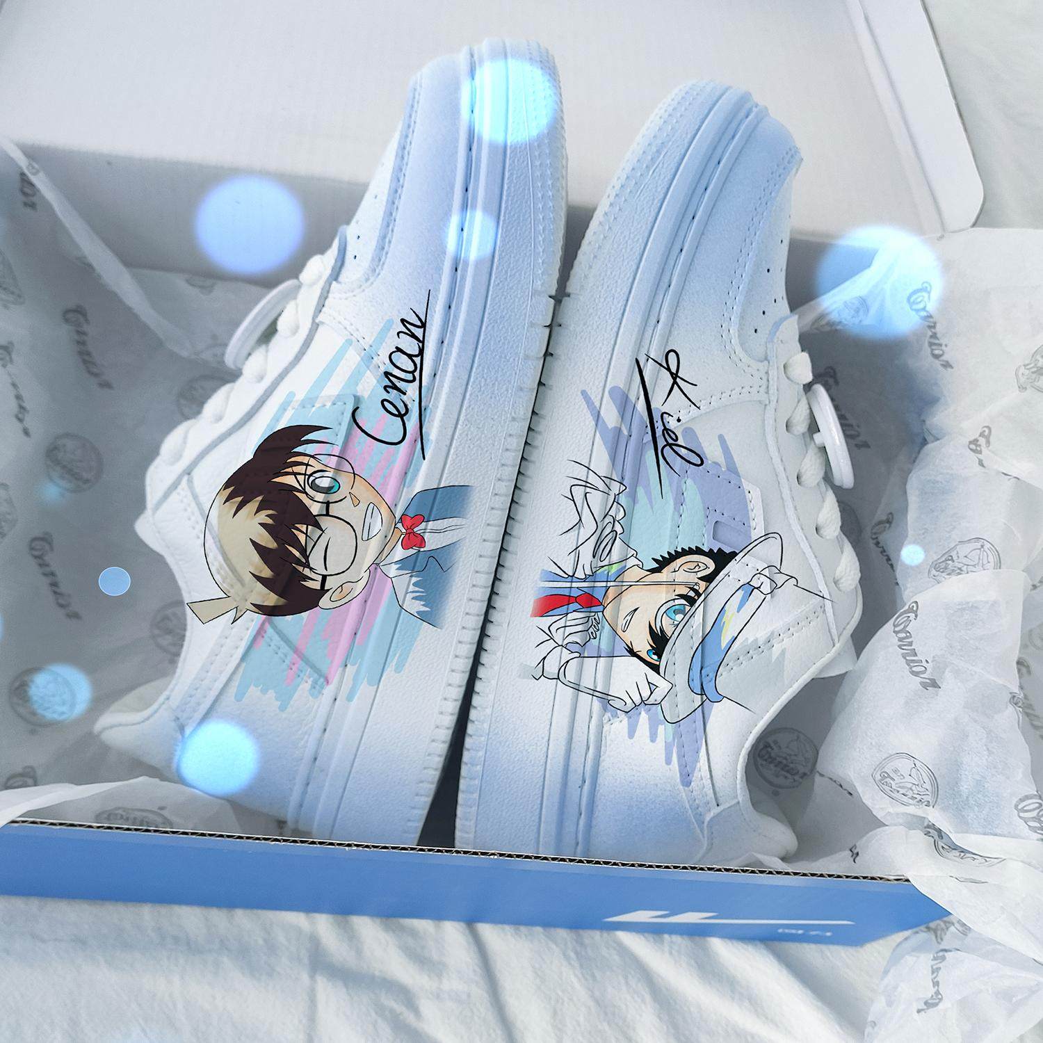 回力联名一号空军名侦探柯南板鞋女冬季新款加绒情侣爆改小白鞋潮,淘宝优惠券,粉丝福利购,淘宝优惠卷