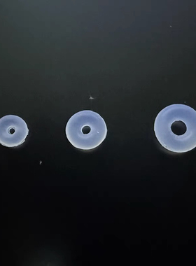 硅胶隔片垫圈DIY男女手链水晶玉石文玩手串防滑仿摩擦半透明隔圈