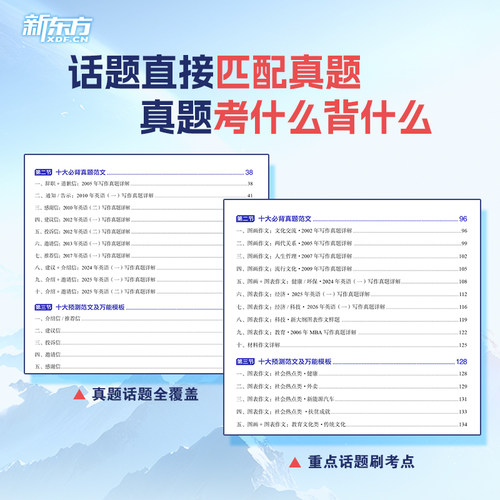 【上岸推荐】新东方王江涛考研英语高分写作2027考研作文满分英语一英语二真题范文模板背诵搭考前预测20篇历年真题句句真研黄皮书 - 图1