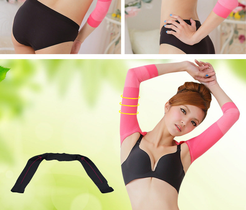 日本新款3D立体拜拜肉臂套 缩手臂塑形护肩衣 蝴蝶袖护臂膀廋大臂,淘宝优惠券,粉丝福利购,淘宝优惠卷