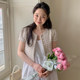 Korean chic summer style age-reducing plaid small fragrance chic top temperament tweed short coat for women