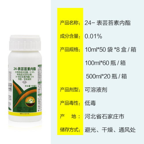 中保24表芸苔素内酯脂水稻柑橘小麦黄瓜促生长促根植物生长调节剂 - 图0