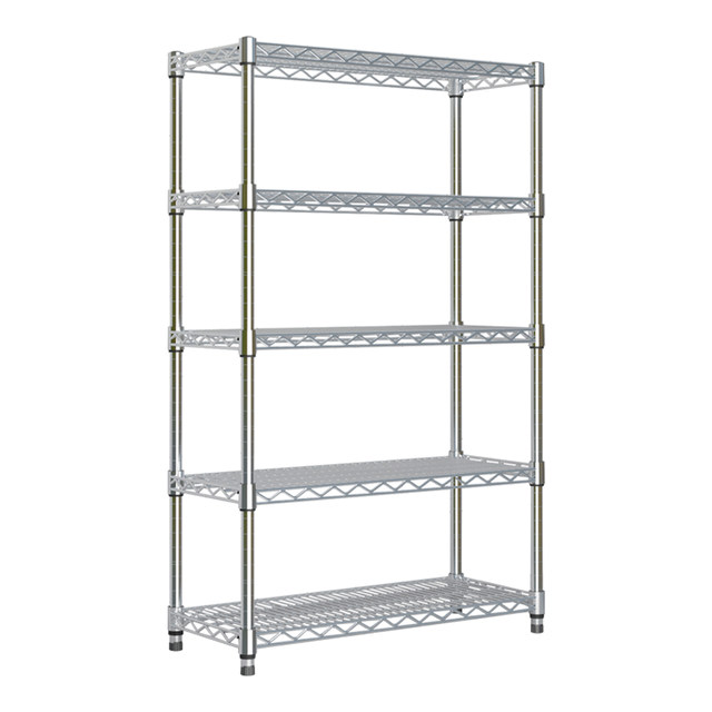 Screw-free installation rack for free on the floor height