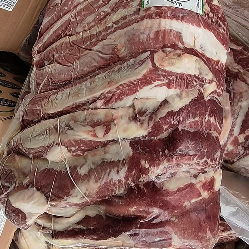 牛腩新鲜冷冻牛腩肉牛肚腩肉45斤生牛肉牛腹腩 巴西进口牛腩 - 图1