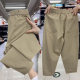 Summer ກາງເກງບາງ, ງ່າຍດາຍ, breathable ແລະ petite ເກົ້າ
