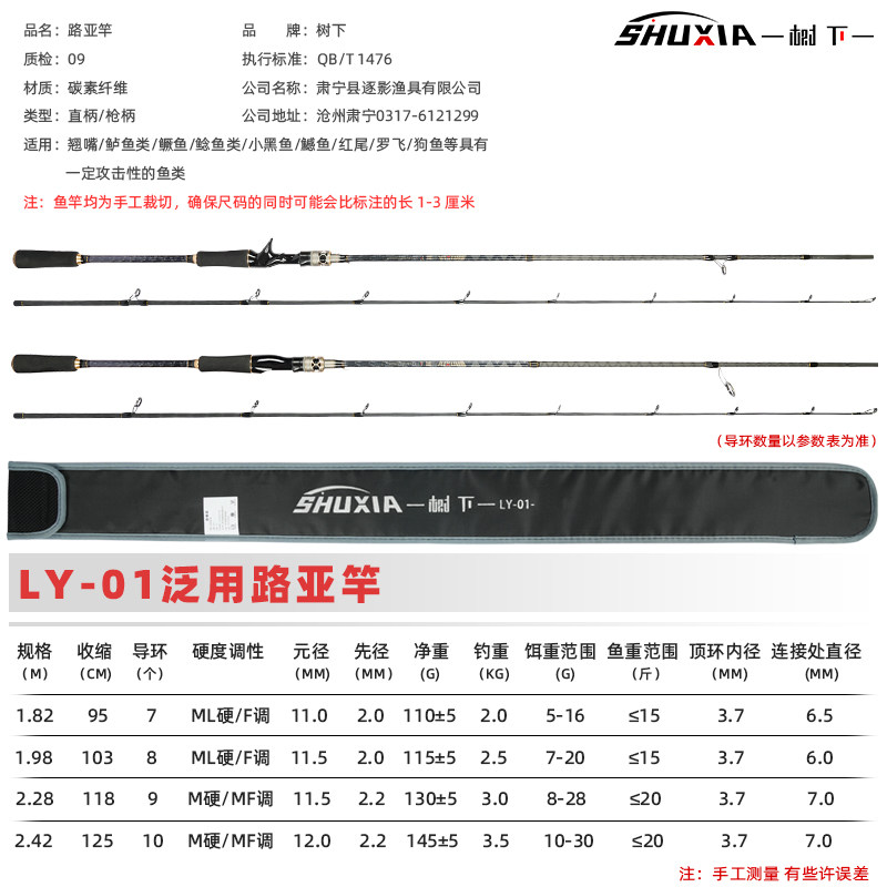 树下新款ml泛用路亚竿裸杆翘嘴鳜鱼专用套装远投直柄枪柄路亚鱼竿,淘宝优惠券,粉丝福利购,淘宝优惠卷