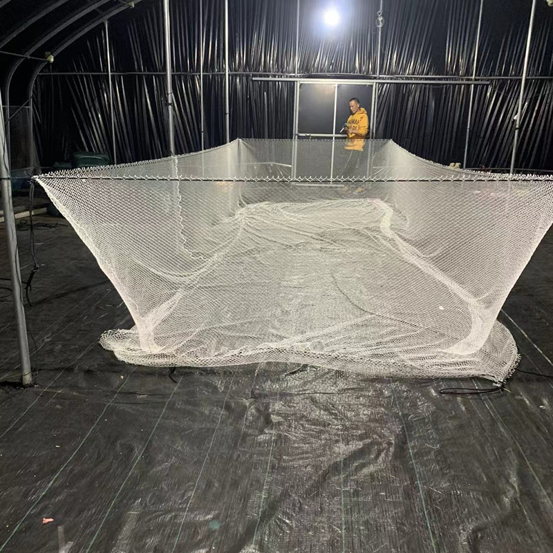 定制尼龙网渔网网片拉网养殖网箱抬网捕鱼网沉网垂钓养鱼箱存鱼网 - 图1