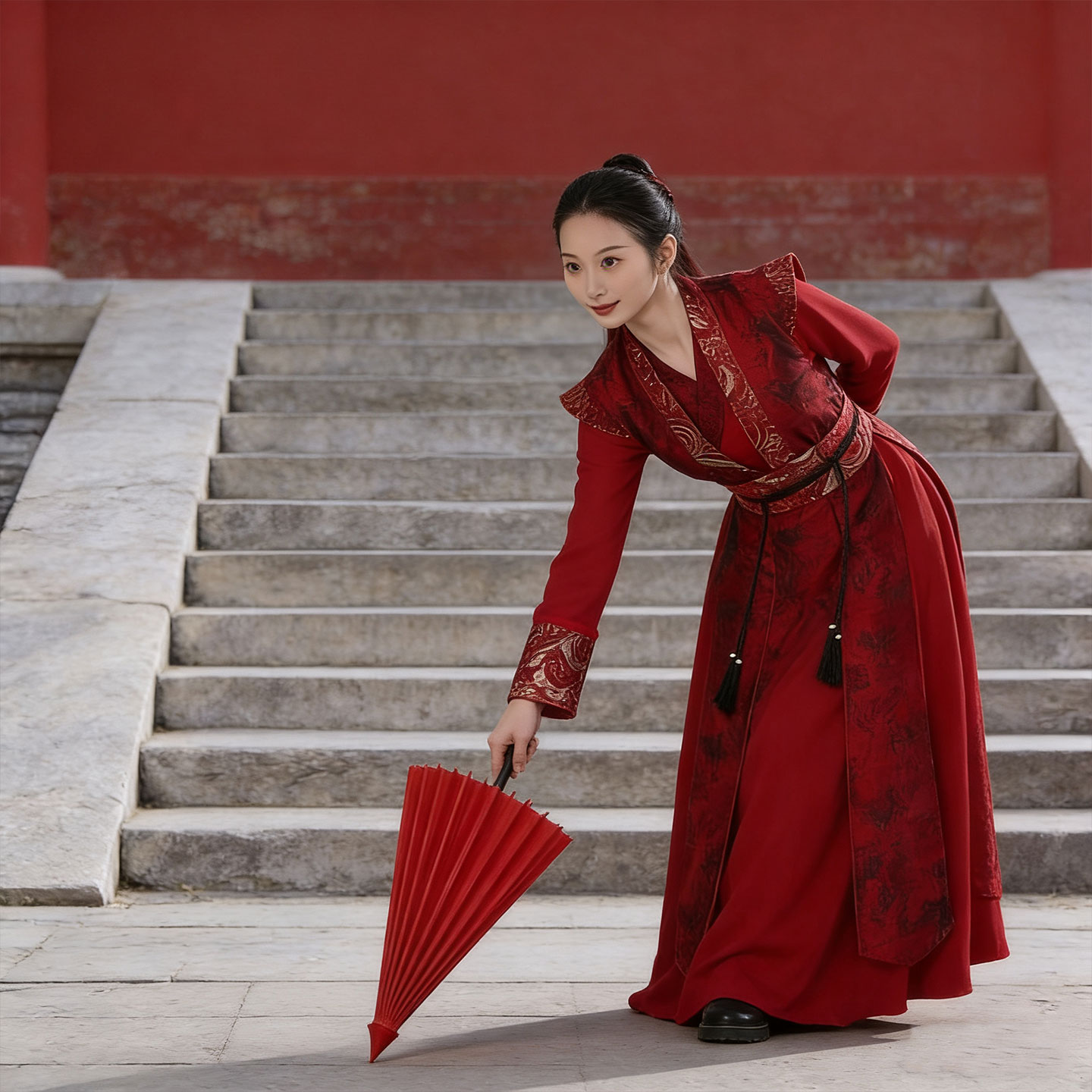 苍穹唤舞蹈打鼓服元旦新年节庆表演演出服装运动会开幕式雪龙吟堕 - 图2