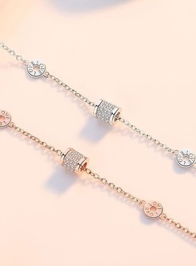 满钻小蛮腰手链女轻奢高级感LOVE字母手环时尚百搭创意感镶钻手饰