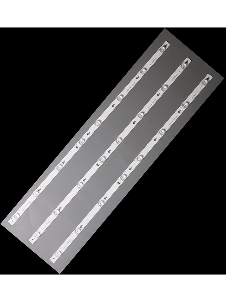 鲁至适用TCL L43P1A-F灯条43D2900 43HR330M08A5 8灯凹镜背光灯条 - 图0