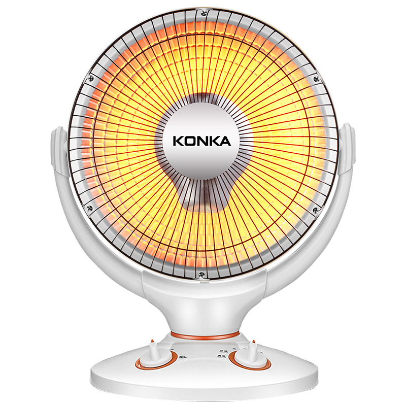 康佳家用小太陽取暖器台式辦公室搖頭烤火爐速熱暖風機節能電暖氣