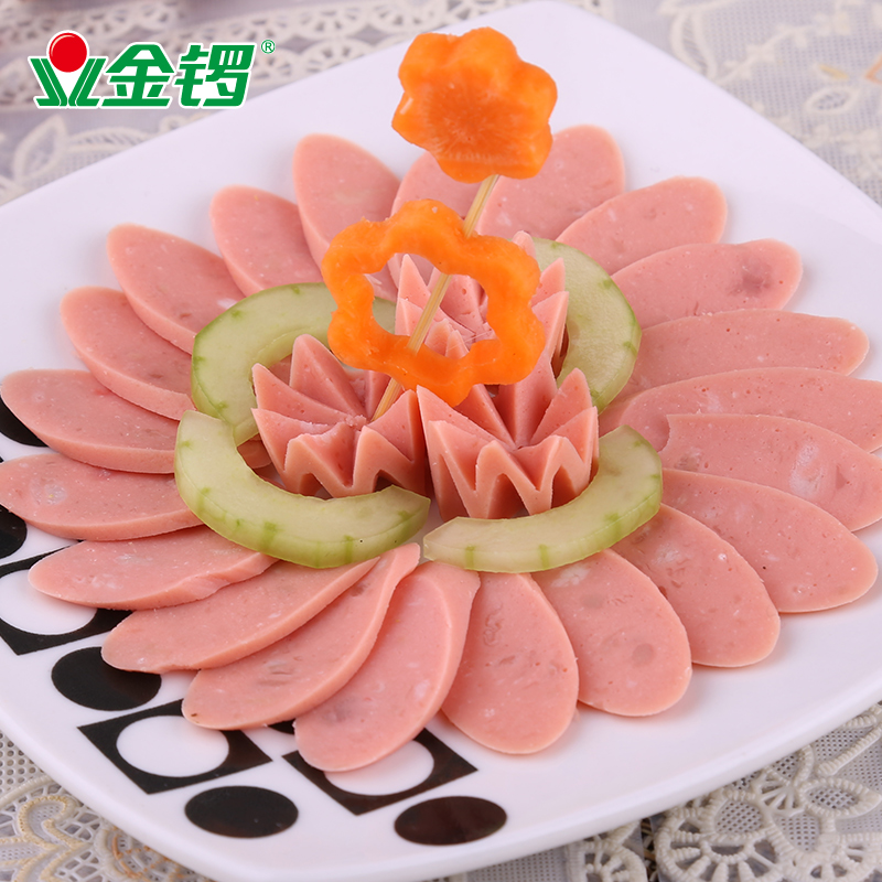 金锣旗舰店【金锣】王中王火腿肠400g*3袋 零食早餐香肠代餐肠 整箱批2
