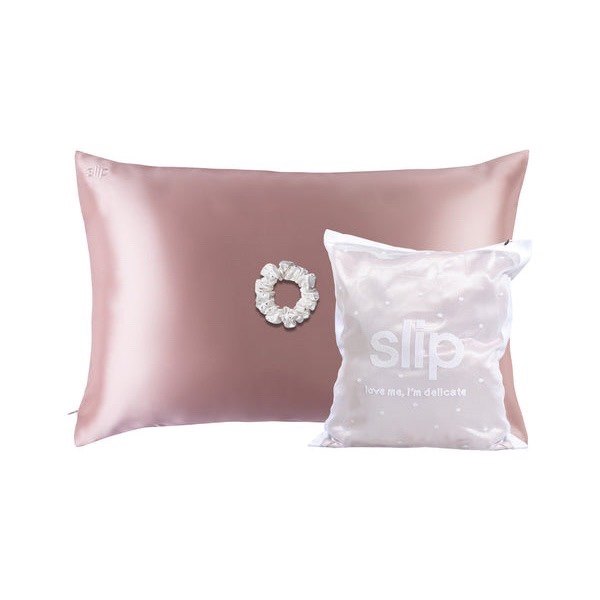 slip假日限量版真丝枕套+护洗袋优惠套装单人枕美国明星同款NEW - 图3