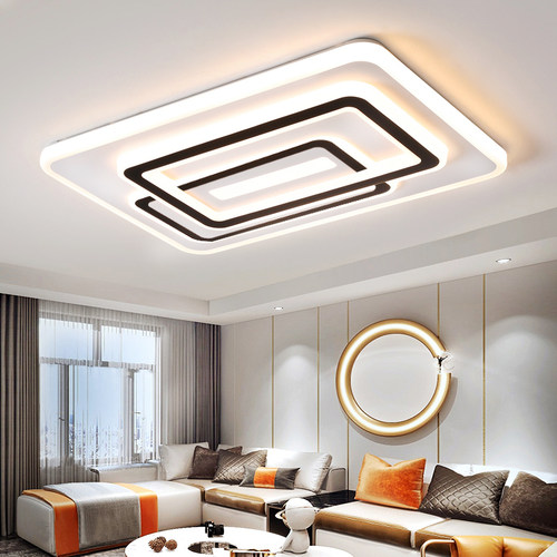 客厅灯led吸顶灯简约现代卧室灯北欧2026年新款灯具组合全屋套餐 - 图0