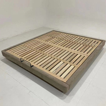 Bed-free bed with headbed suspended bed extremely simple large bed