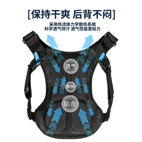 雪狼摩托车双肩背包防水摩旅装备包户外骑行包多功能行李包大容量 - 图1