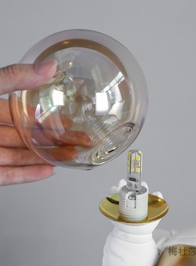 梅杜莎宇航员太空人桌面客厅台灯