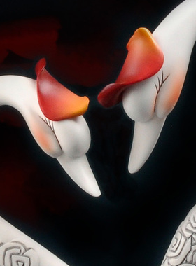 欧式浪漫情侣高档手工结婚礼物