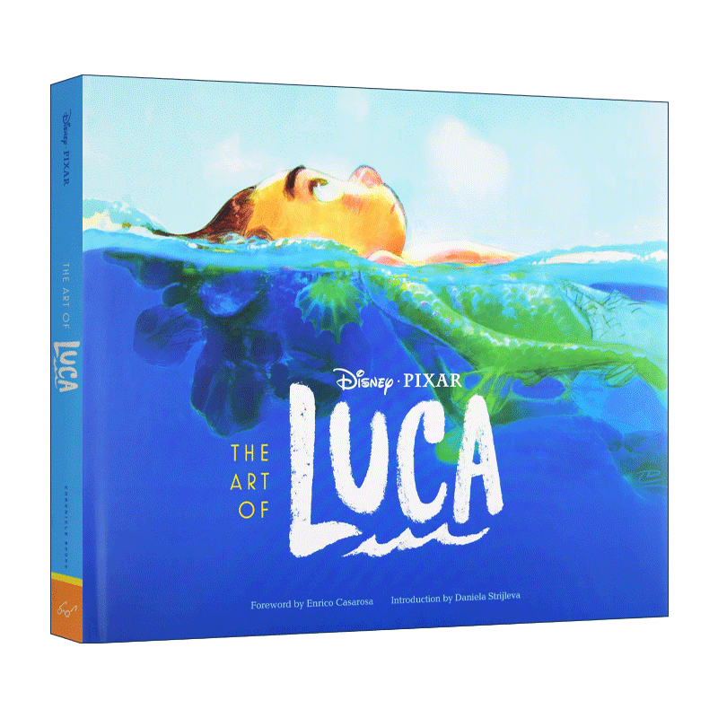夏日友情天 动画电影艺术设定集 英文原版 The Art of Luca 迪斯尼皮克斯出品 幕后设计制作画册 飞屋寻梦环游记团队 进口英语书籍