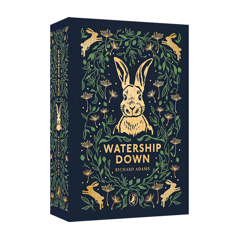 英文原版 Watership Down 兔子共和国 Puffin Clothbound Classics 精装海雀布纹经典 英文版 进口英语原版书籍 - 图0